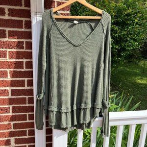 We The Free Laguna Thermal Mossy Green Women’s Small